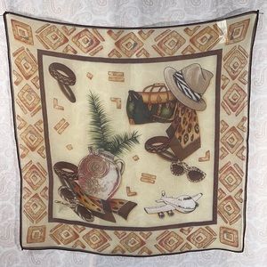 Jacqueline Ferrar 100% silk scarf